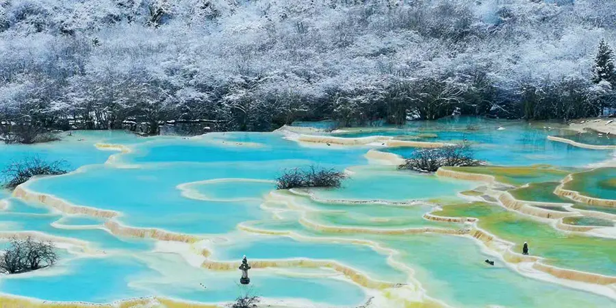 Flying Waterfall on Lotus Platform 